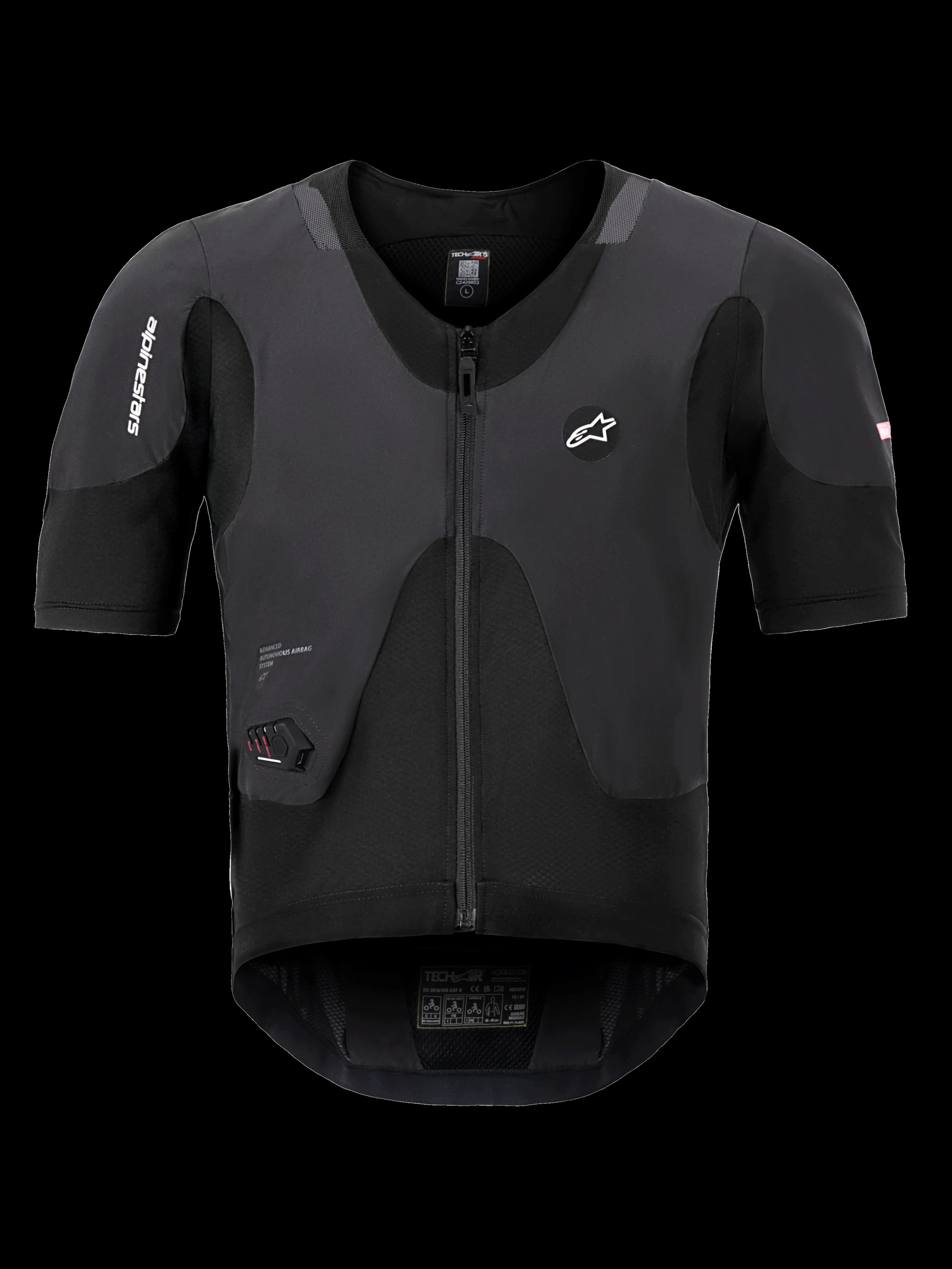 Vestă airbag Alpinestars Tech-Air 5 Plasma fotografiată din față