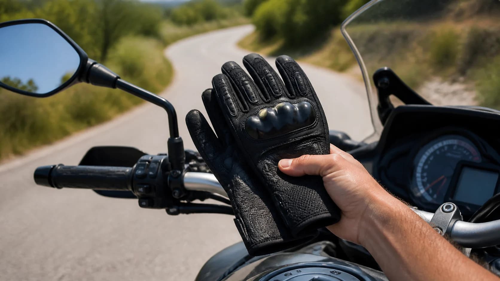 Imagine editorială despre echipament moto second-hand: ce poți cumpăra