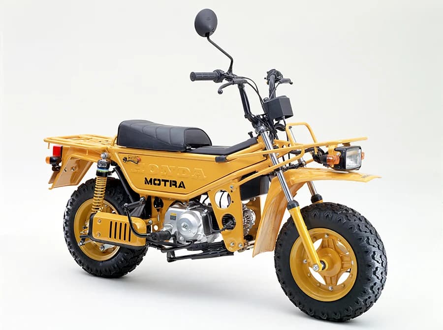 Honda Motra CT50 din 1982, fotografiată în arhiva oficială Honda