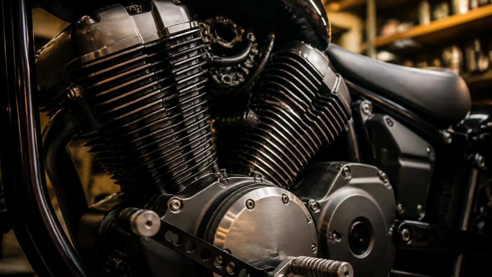 Imagine editorială despre v-twin la motociclete: caracter și implicații practice