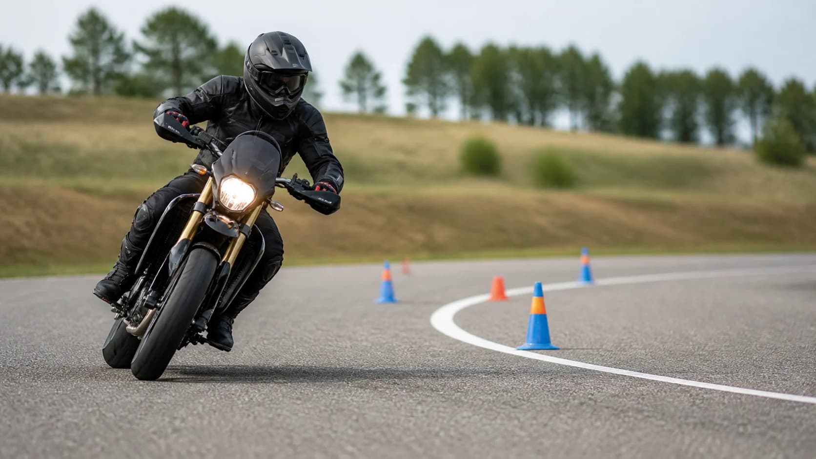 Imagine editorială despre supermoto: unde funcționează și ce compromisuri cere